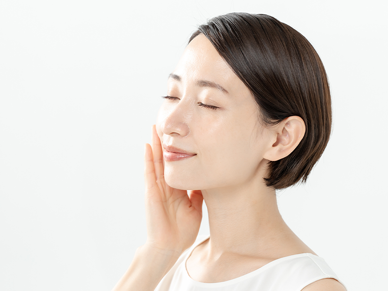 肌のしっとりを実感